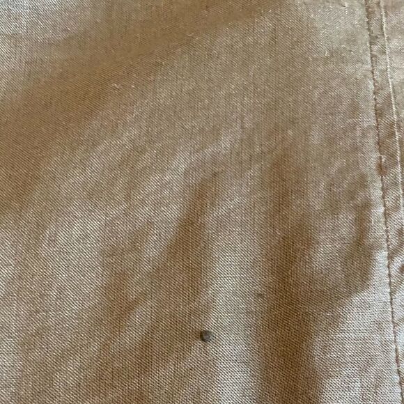 Zara Khaki midi dress with tie - Picture 10 of 10